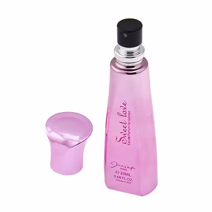 عطر جیبی زنانه ژک ساف مدل Sweet Love حجم 20 میلی لیتر  به همراه عطر جیبی مردانه ژک ساف مدل Polar Bleu حجم 22 میلی لیتر