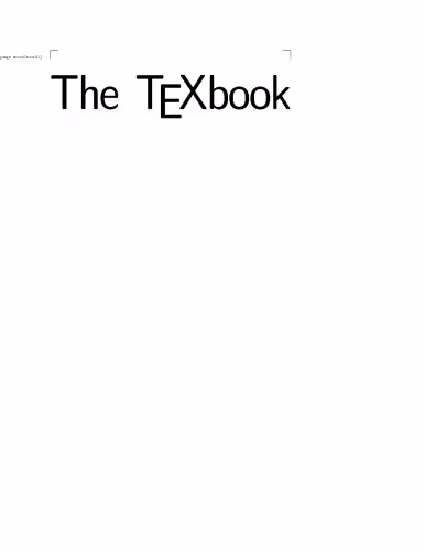 خرید و دانلود نسخه کامل کتاب Computers &amp; Typesetting: The TeXbook