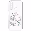 کاور طرح Olaf &amp; Baymax مناسب برای گوشی موبایل سامسونگ Galaxy A20S 