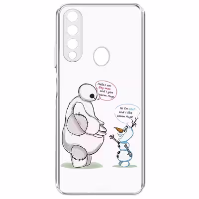 کاور طرح Olaf &amp; Baymax مناسب برای گوشی موبایل سامسونگ Galaxy A20S 