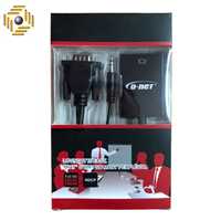 مبدل تصویر Mini HDMI به VGA برند D-NET D-NET Mini HDMI To VGA And Audio Converter