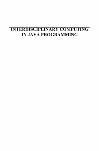 خرید و دانلود نسخه کامل کتاب Interdisciplinary Computing in Java Programming