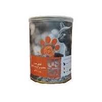 کنسرو 400 گرمی گربه بالغ یو اس پت مرغ و کدو سنبل