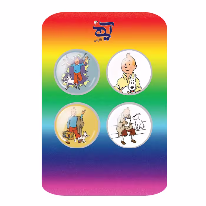 پیکسل مدل تن تن کد tintin 02 مجموعه 25 عددی