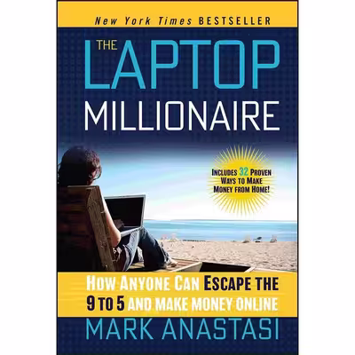 کتاب The Laptop Millionaire اثر Mark Anastasi انتشارات Wiley