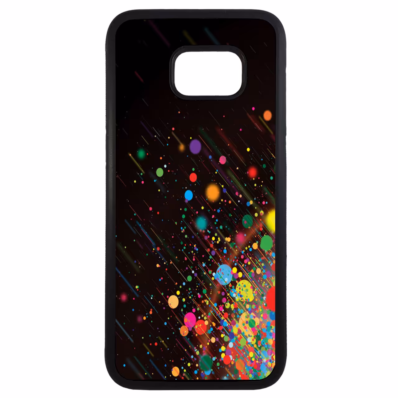 کاور طرح رنگارنگ کد 11054094224 مناسب برای گوشی موبایل سامسونگ galaxy s7 edge