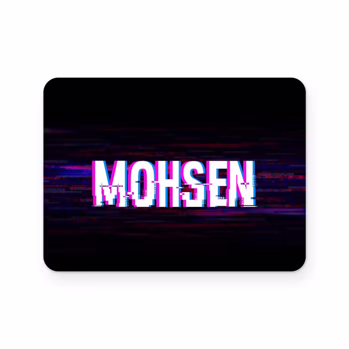 برچسب تاچ پد دسته بازی پلی استیشن 4 ونسونی طرح Mohsen