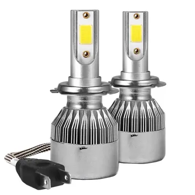لامپ هدلایت خودرو مدل C9H4 بسته دو عددی 