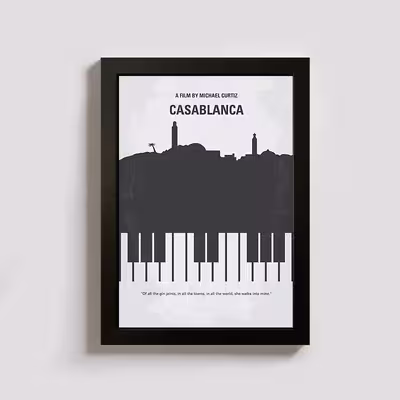 تابلو مدل فیلم casablanca BL036