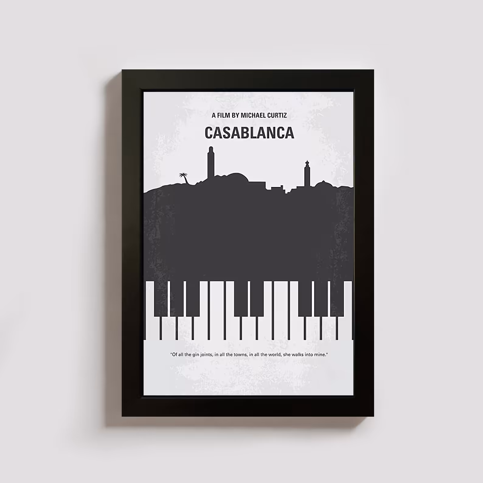 تابلو مدل فیلم casablanca BL036