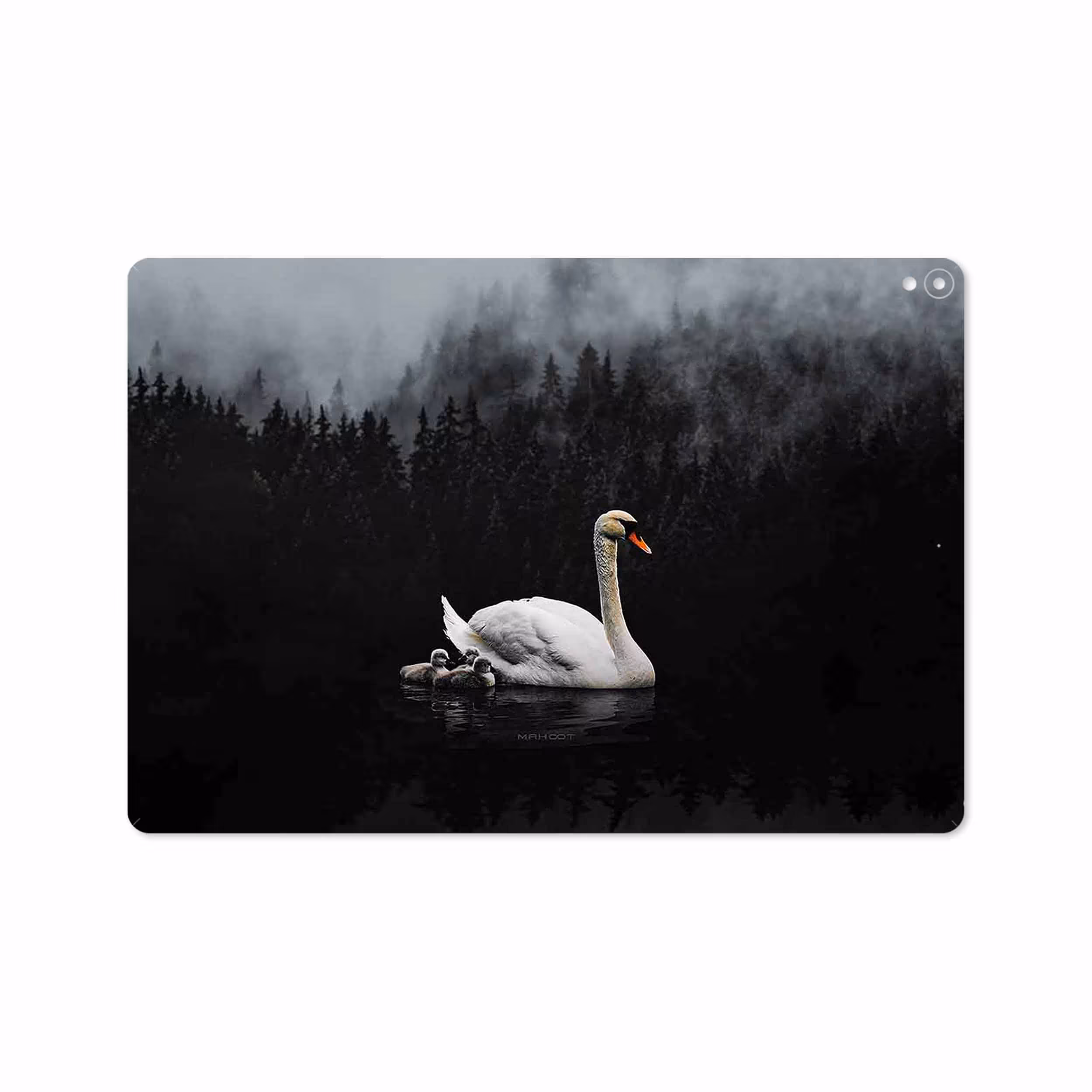 برچسب پوششی ماهوت مدل Swan Lake مناسب برای تبلت اپل iPad Pro 10.5 2017 A1709
