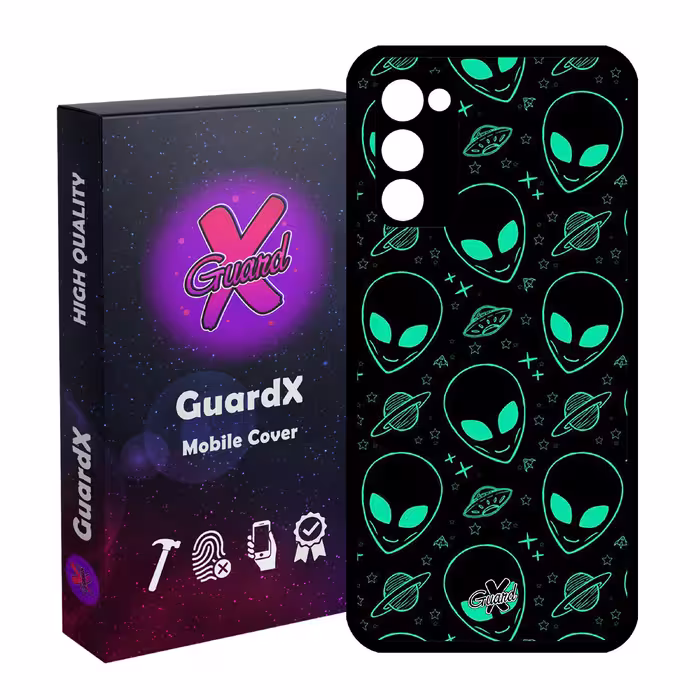 کاور گارد ایکس طرح Alien مدل Glass10200 مناسب برای گوشی موبایل سامسونگ Galaxy S20 FE
