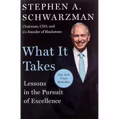 کتاب What It Takes اثر Stephen A. Schwarzman انتشارات تازه ها