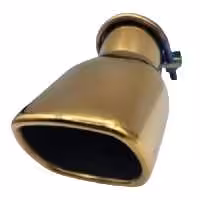 سر اگزوز جی اس (JS) مدل تیبایی دم کج چهار گوش کد 125