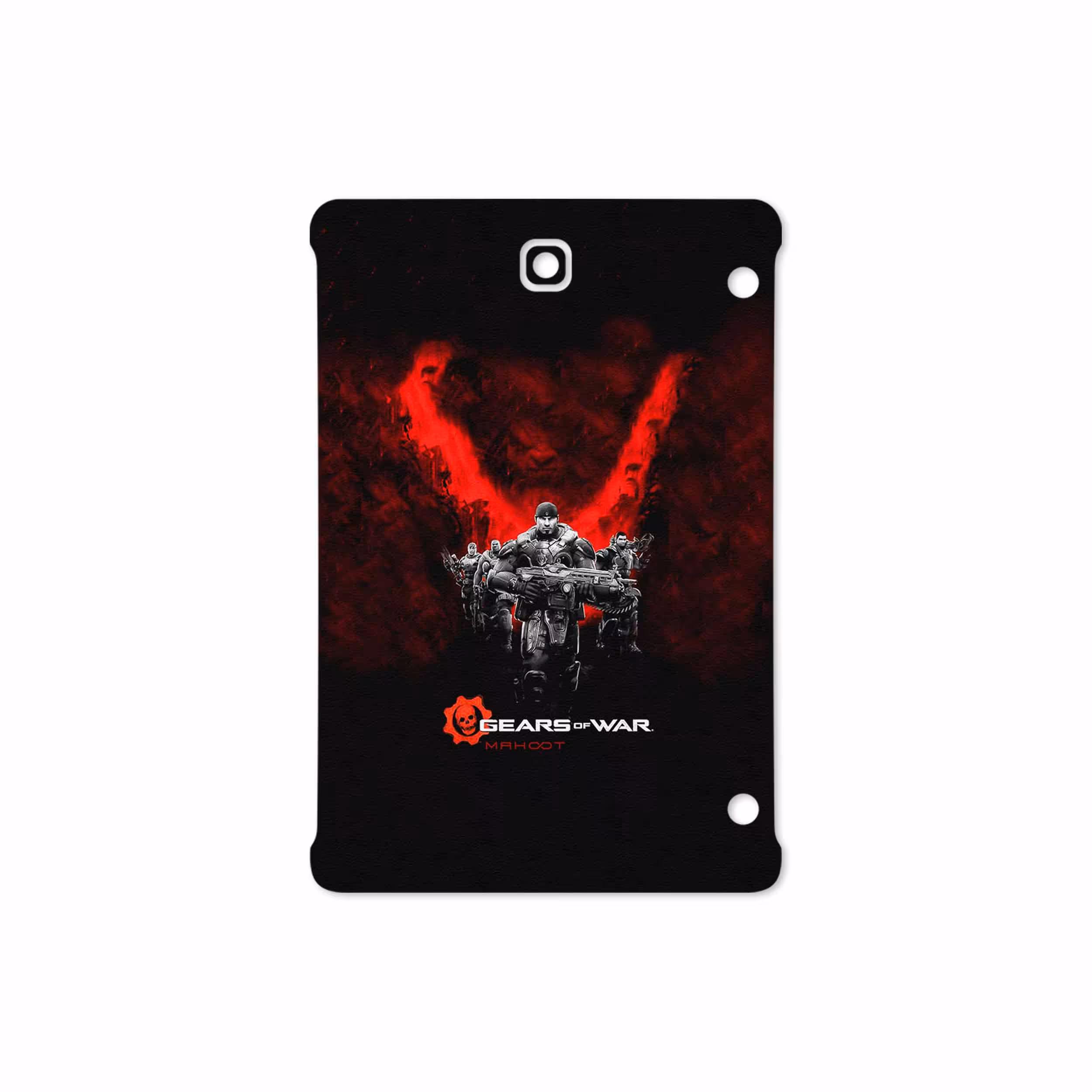 برچسب پوششی ماهوت مدل Gears-Of-War-Game مناسب برای تبلت سامسونگ Galaxy Tab S2 8.0 2015 T710
