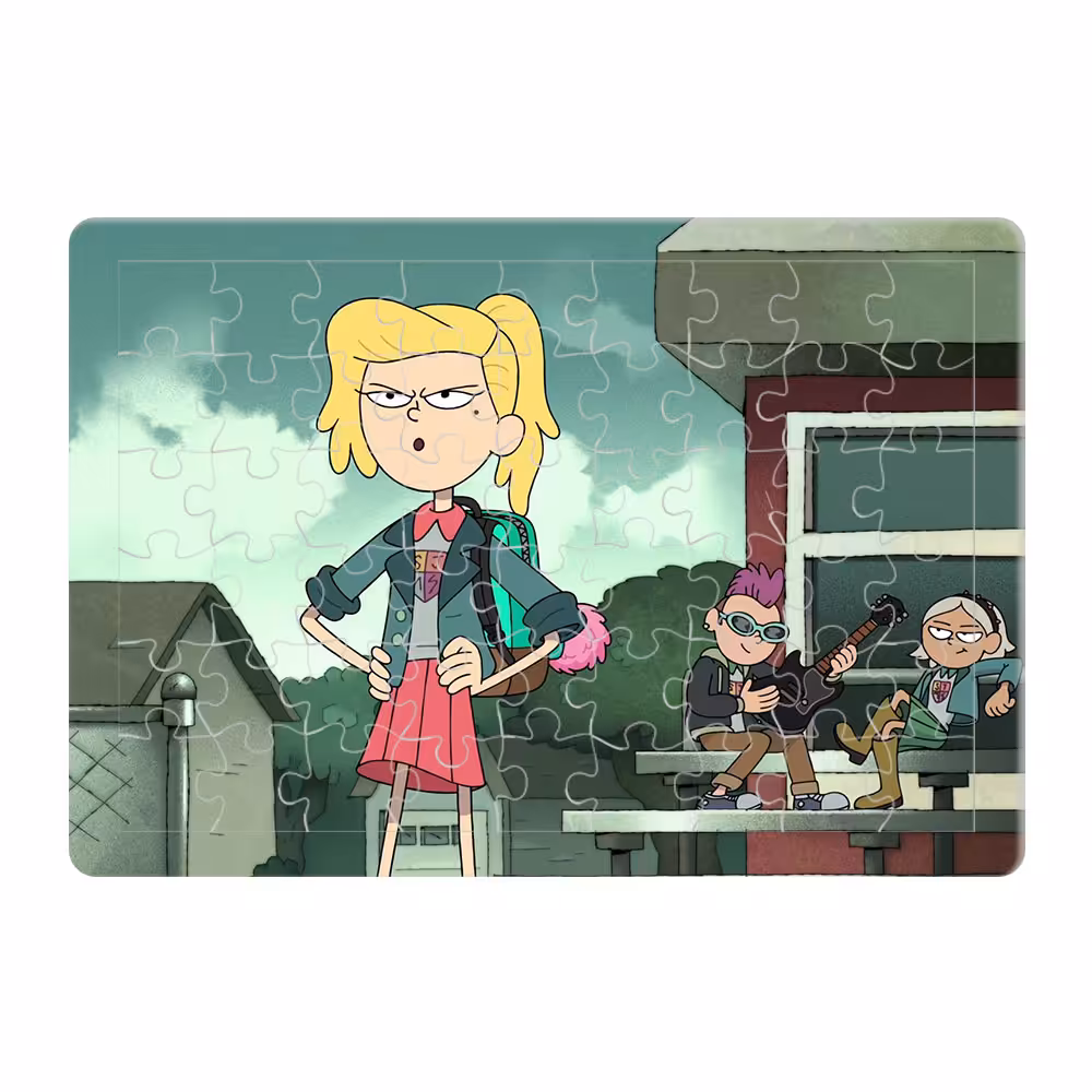 پازل 54 تکه طرح آمفيبيا مدل P098