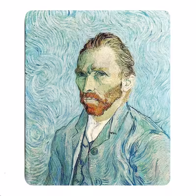 ماوس پد مدل G11 طرح Van Gogh self-portrait