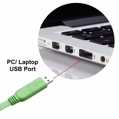 کابل کنسول شبکه سیسکو مدل US-RJ