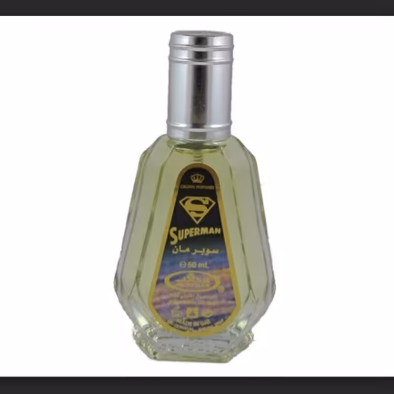 ادکلن سوبرمان سوبرمان عطری تند شرقی برای مردان برند الرحاب 50میل
