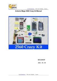 خرید و دانلود نسخه کامل کتاب B2CQSHO. Arduino Mega 2560 Crazy kit Manual