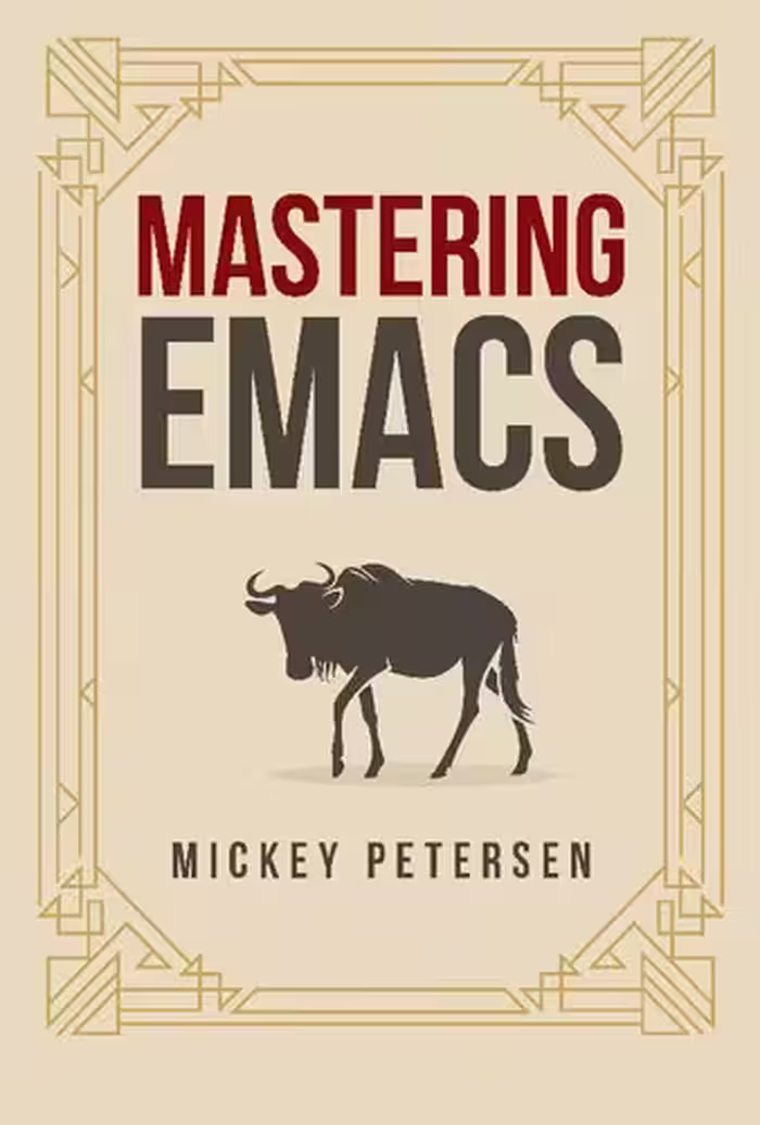 خرید و دانلود نسخه کامل کتاب Mastering Emacs