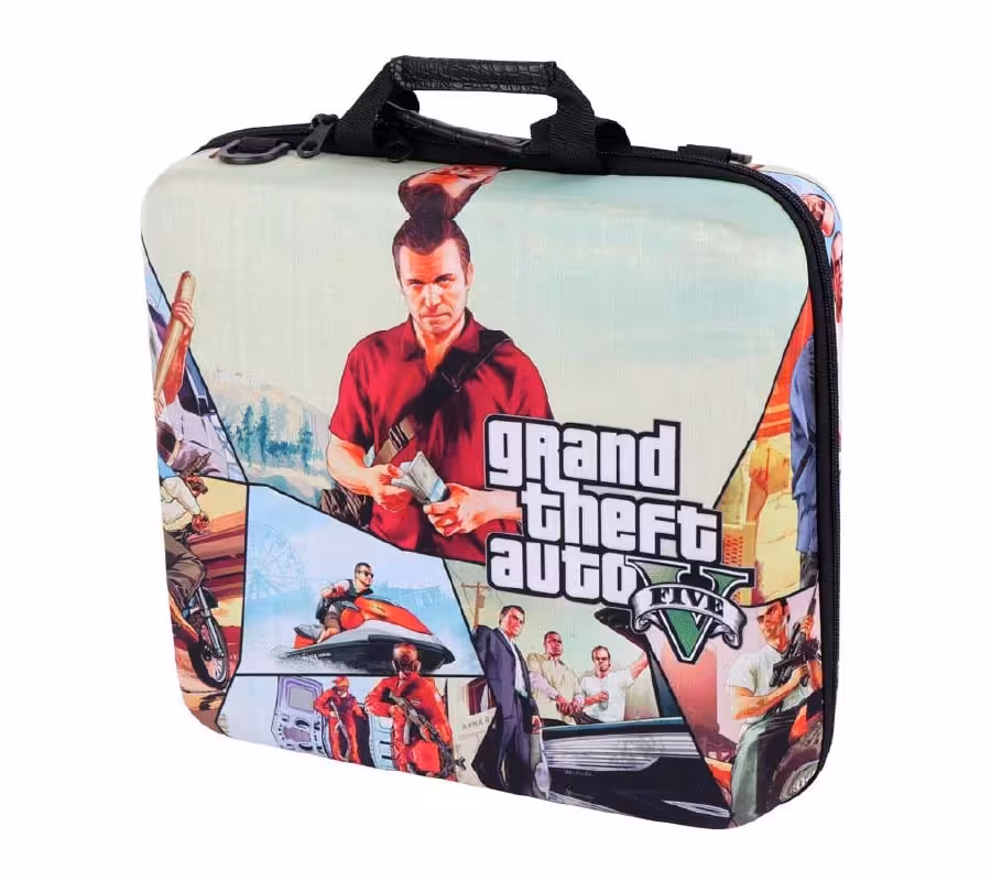 خرید و قیمت کیف کنسول بازی PS4 طرح GTA V
