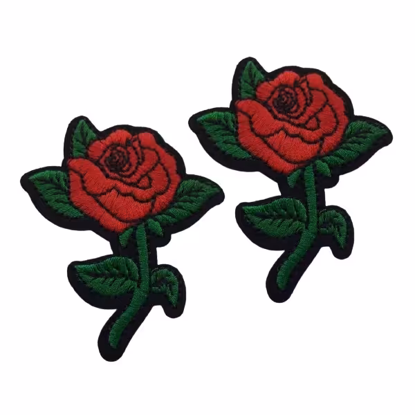 استیکر پارچه و لباس کد LOG2-5017 مجموعه 2 عددی
