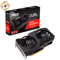 کارت گرافیک ایسوس Dual Radeon RX 6600 8GB