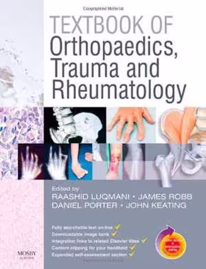 [CHM] دانلود کتاب Textbook Of Orthopaedics, Trauma And Rheumatology, 2008