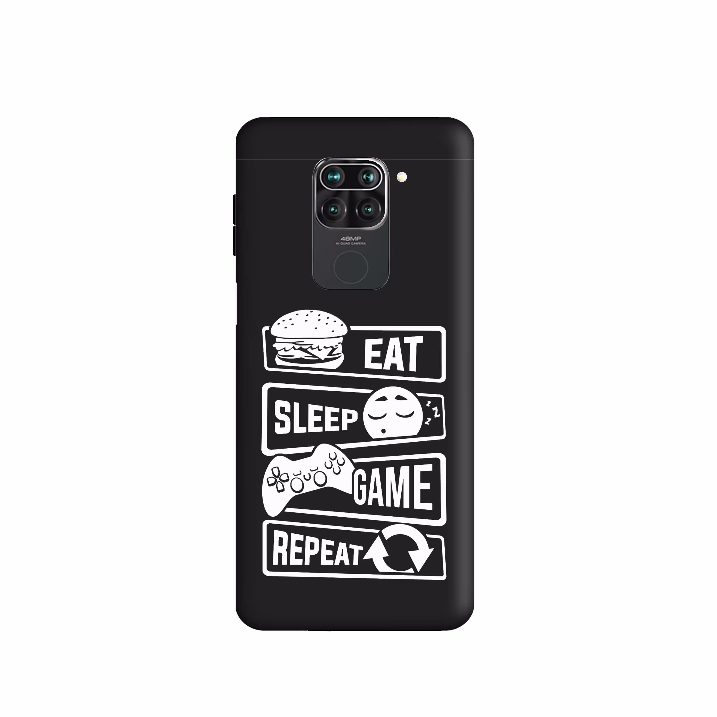 کاور طرح گیم کد 1070 مناسب برای گوشی موبایل شیائومی Redmi Note 9