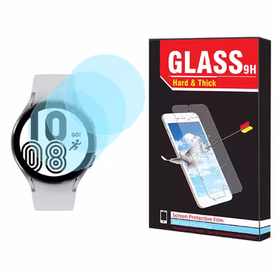 محافظ صفحه نمایش نانو هارد اند تیک مدل NHT مناسب برای ساعت هوشمند سامسونگ Galaxy Watch 4 40mm بسته سه عددی