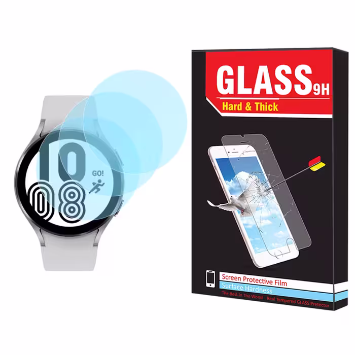 محافظ صفحه نمایش نانو هارد اند تیک مدل NHT مناسب برای ساعت هوشمند سامسونگ Galaxy Watch 4 40mm بسته سه عددی