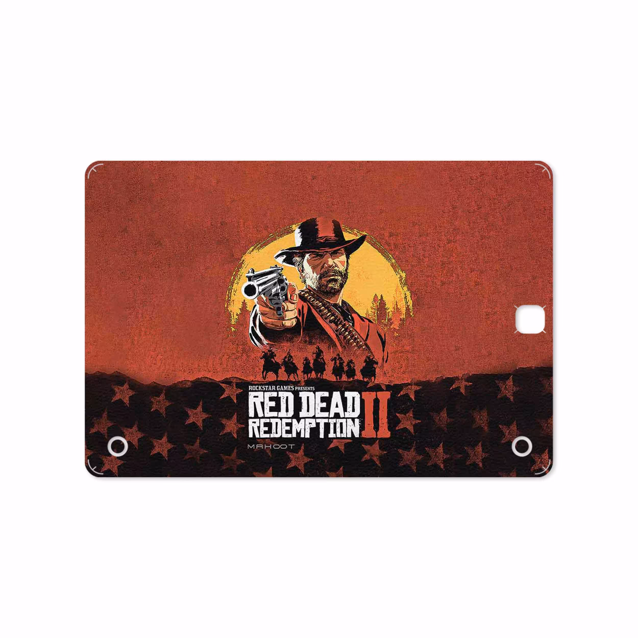 برچسب پوششی ماهوت مدل Red-Dead-Redemption-Game مناسب برای تبلت سامسونگ Galaxy Tab A 9.7 2015 T550