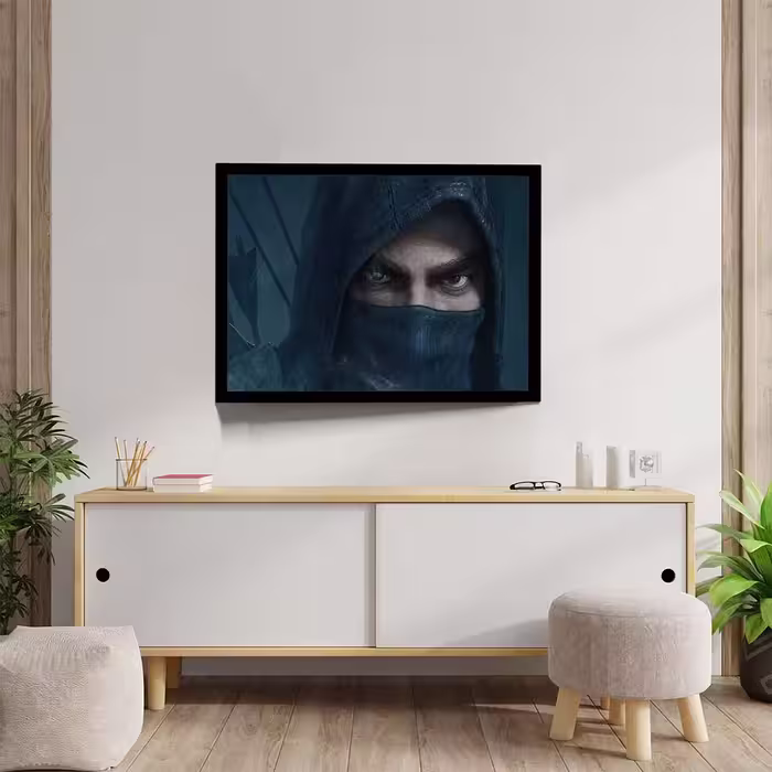 تابلو مدل blindfold skull کد F-11022