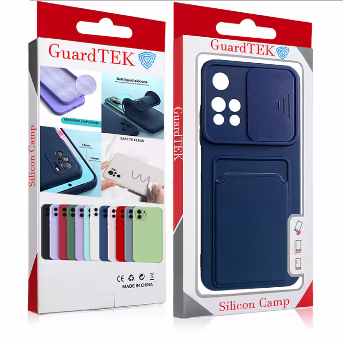 کاور گاردتک مدل silicon-card مناسب برای گوشی موبایل شیائومی  Note 11 5G china / Poco M4 Pro 5G china