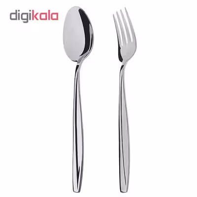 سرویس قاشق و چنگال 12 پارچه مدل w5