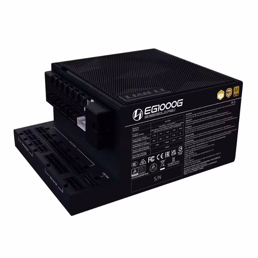 قیمت و خرید پاور کامپیوتر 1000 وات تمام ماژولار لیان لی مدل EDGE GOLD | یاس ارتباط