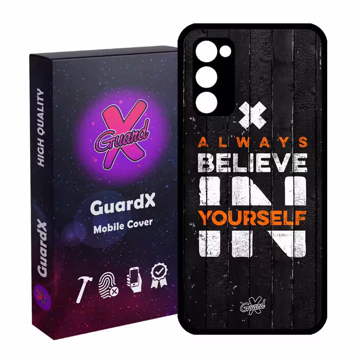 کاور گارد ایکس طرح Text مدل Glass10167 مناسب برای گوشی موبایل سامسونگ Galaxy S20 FE