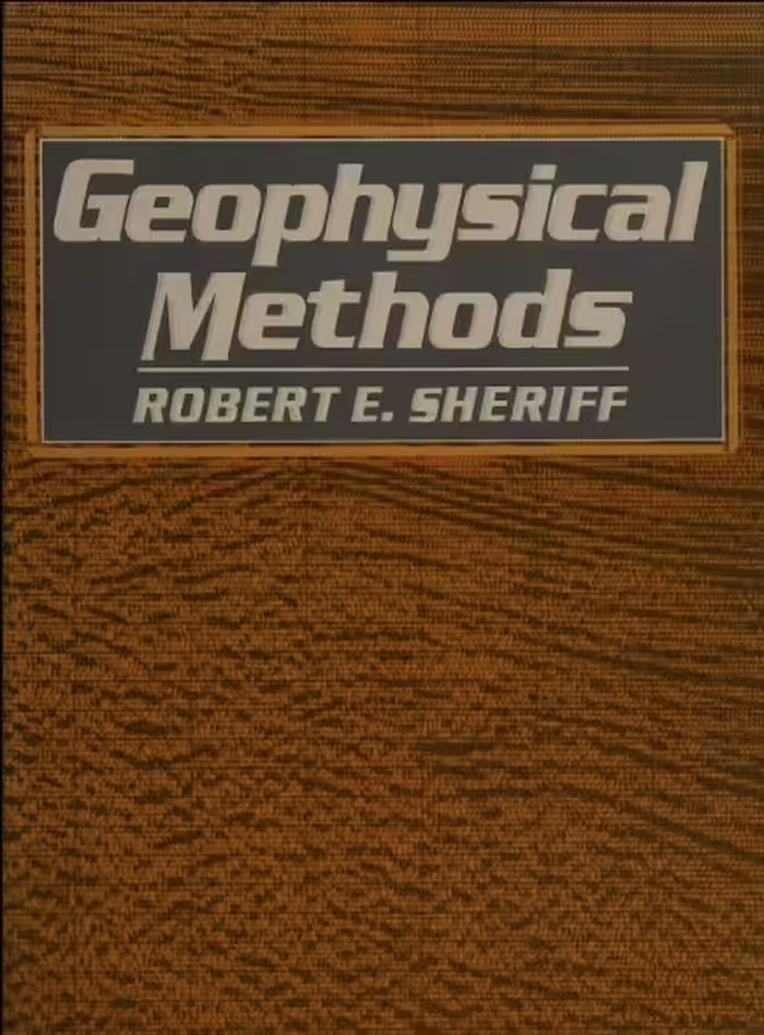 خرید و دانلود نسخه کامل کتاب Geophysical Methods BY Sheriff - Pdf