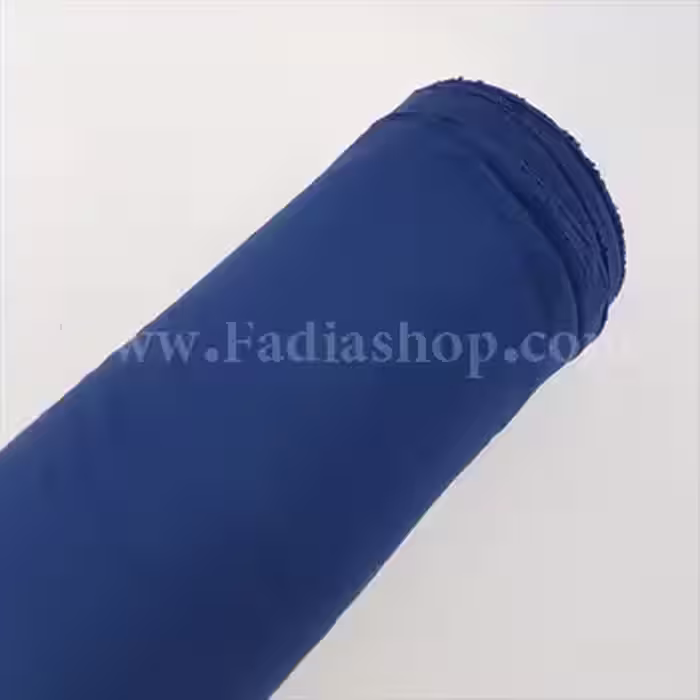 لایی چسب حریر آبی نفتی میانه 25