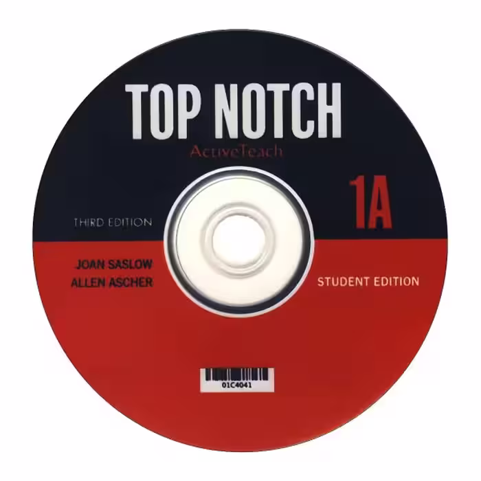 کتاب top notch 1a اثر JOAN SASLOW &amp; ALLEN ASCHER انتشارات زبان مهر