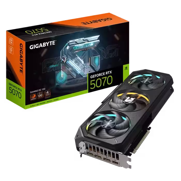 قیمت و خرید کارت گرافیک گیگابایت GIGABYTE RTX 5070 GAMING OC 12G