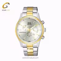 ساعت مچی مردانه بند فلزی سه موتوره کرنوگراف کیو اند کیو C24A006PY