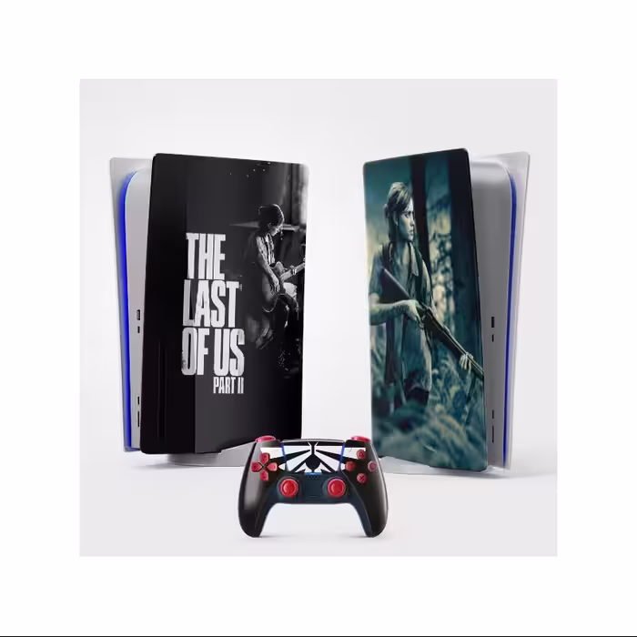 اسکین(برچسب)Playstation 5-طرح Last of us-مدل استاندارد-کد09-سفارشی