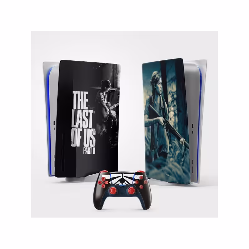اسکین(برچسب)Playstation 5-طرح Last of us-مدل استاندارد-کد09-سفارشی