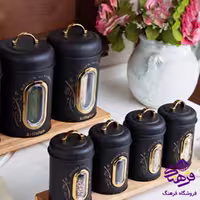 پاسماوري ارتيستون 8پارچه ورونا مشکي 88108