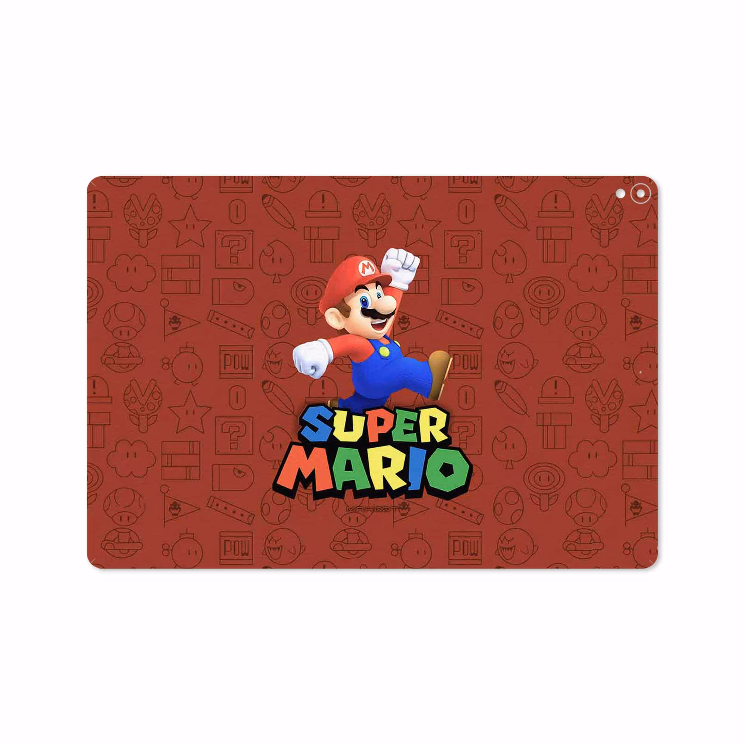 برچسب پوششی ماهوت مدل Super-Mario-Game مناسب برای تبلت اپل iPad Pro 10.5 2017 A1701