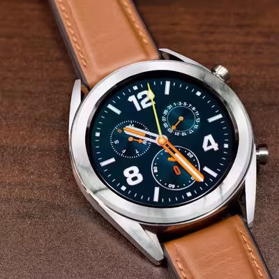 برچسب ماهوت طرح Blanco-Smoke-Marble مناسب برای ساعت هوشمند هوآوی Watch GT
