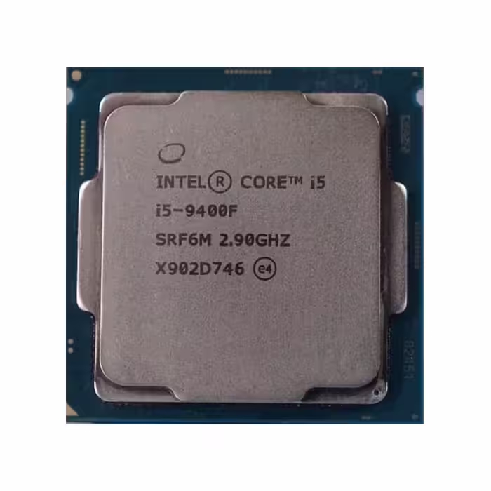 پردازنده مرکزی اینتل سری Coffee Lake مدل Core i5-9400F بدون باکس - دوسو آی تی