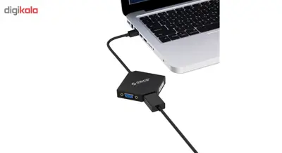 مبدل Mini DisplayPort به VGA/HDMI/DVI اوریکو مدل DMP-HDV3S